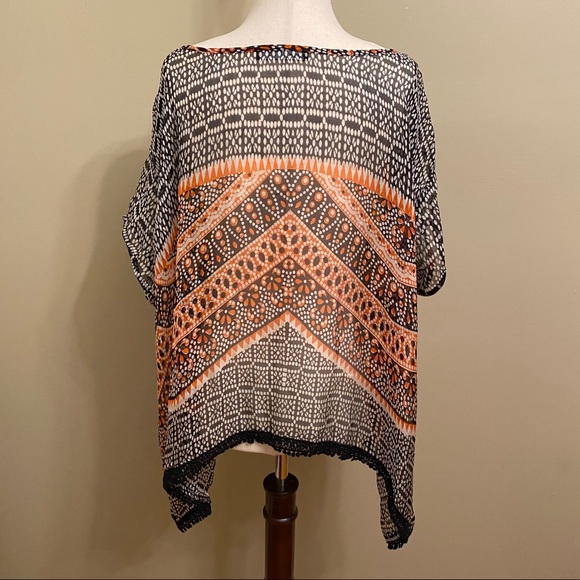 Gypsy 05 Silk Printed Top - Picture 4 of 7